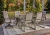 Picture of Beach Front Rect Dining Table W/Umb Opt, Beige