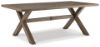 Picture of Beach Front Rect Dining Table W/Umb Opt, Beige