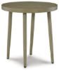 Picture of Swiss Valley Round End Table, Beige