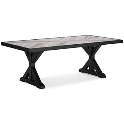 Picture of Beachcroft Rectangular Dining Table, Black