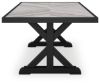 Picture of Beachcroft Rectangular Dining Table, Black